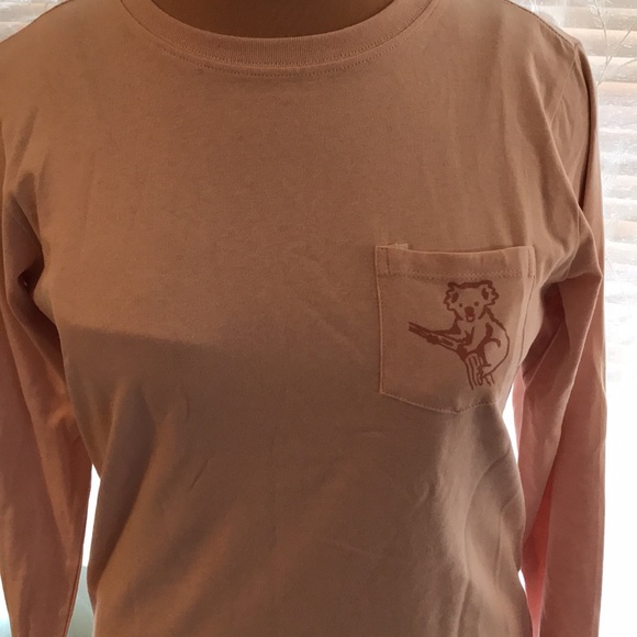 Ivory Ella xs long sleeve tee shirt with koala & elephant - Picture 4 of 8